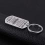 Stainless Steel Inspirational Keychain Gifts to My Son Graduation Gift for kids from son letter TO MY SON,I LOVE YOU SO,YOU ARE SO SPECLAL,I HOPE YOU KNOW.WITH EVERY DAY love mom