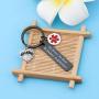 SEIRAA EMT Keychain Medical Technician Jewelry EMT Graduation Gift Paramedic Wife Keychain Inspirational Gift For Nurse Medical students