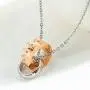 Hottime Couple Matching Necklace Lovers 2pcs Pendant for Wedding Anniversary Valentines Present Hottime Couple Matching Necklace Lovers 2pcs Pendant for Wedding Anniversary Valentines Present
