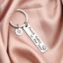 SEIRAA Motivational Quote Jewelry Punch Today in The Face Keychain Graduation Gift Self Care Gift for Her