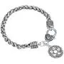 VASSAGO Wicca Pentacle of Goddess a Powerful Protection Pendant Flower of Life Charm Wheat Chain Bracelet VASSAGO Wicca Pentacle of Goddess a Powerful Protection Pendant Flower of Life Charm Wheat Chain Bracelet