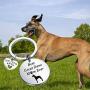 FUSTMW Great Dane Lover Gifts Best Great Dane Mom Ever Keychain Great Dane Mom Gifts for Dog Owners