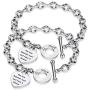 G-Ahora Aunt and Niece Bracelet Set The Love Between Aunt and Niece is Forever Gift for Aunt Jewelry from Niece