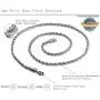 FIBO STEEL 4MM Stainless Steel Twist Rope Chain Necklace for Men Women,16-36 inches FIBO STEEL 4MM Stainless Steel Twist Rope Chain Necklace for Men Women,16-36 inches