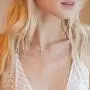 PAVOI 14K Gold Plated Round Created Opal Necklace | Opal Necklaces for Women PAVOI 14K Gold Plated Round Created Opal Necklace | Opal Necklaces for Women