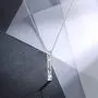 Moonstone Necklace I Am Enough Necklace 925 Sterling Silver Vertical Bar Necklace Inspirational Jewelry Gifts for Women Men Moonstone Necklace I Am Enough Necklace 925 Sterling Silver Vertical Bar Necklace Inspirational Jewelry Gifts for Women Men