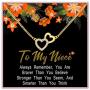Best Aunt Ever Gifts, Niece Necklace, Aunt Mothers Day Gifts, Aunt Gifts From Niece, Aunt Necklace, Aunt Niece Necklace, Aunt Jewelry, Niece Jewelry