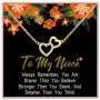 Best Aunt Ever Gifts, Niece Necklace, Aunt Mothers Day Gifts, Aunt Gifts From Niece, Aunt Necklace, Aunt Niece Necklace, Aunt Jewelry, Niece Jewelry