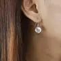 Boma Jewelry Sterling Silver Cut-Out Leaf Branch Dangle Earrings Boma Jewelry Sterling Silver Cut-Out Leaf Branch Dangle Earrings