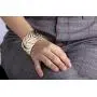 Steve Madden Chevron Design Wide Stretch Bracelet for Women Steve Madden Chevron Design Wide Stretch Bracelet for Women