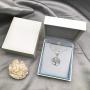 Agvana Sterling Silver Tree of Life Necklace Earrings Jewelry Set Gifts for Women Girls
