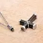 TTVOVO Cremation Urn Necklace for Ashes Memorial Keepsake Ashes Holder Urn Locket Heart Charm Pendant Necklaces for Men Women Stainless Steel Remembrance Waterproof Nickel-Free Hypoallergenic Jewelry