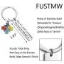 FUSTMW Autism Awareness Keychain Gift Puzzle Piece Charm Autism Mom Inspirational Gift for Autistic Teen There is a Crack in Everything That is How The Light gets in FUSTMW Autism Awareness Keychain Gift Puzzle Piece Charm Autism Mom Inspirational Gift for Autistic Teen There is a Crack in Everything That is How The Light gets in