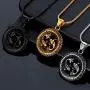 Hipunk 12 Constellation Necklace Zodiac Star Sign Horoscope Pendant 316L Stainless Steel Astrology Birthday Gifts Mens/Women Jewelry Hipunk 12 Constellation Necklace Zodiac Star Sign Horoscope Pendant 316L Stainless Steel Astrology Birthday Gifts Mens/Women Jewelry