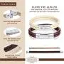 Matching Bracelets for Couples,His and Her Gifts for Couples,Anniversary Wedding Gifts for Couple,Bracelets for Boyfriend and Girlfriend