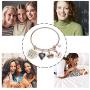 Whenever You Feel Overwhelmed Remember Whose Straighten Your Crown Bracelet, Rose Gold Inspirational Bracelets Gifts for Daughter, Best Friend, Niece, Bonus Mom, Cousin, Teacher, Women Girls Jewelry