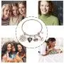 Whenever You Feel Overwhelmed Remember Whose Straighten Your Crown Bracelet, Rose Gold Inspirational Bracelets Gifts for Daughter, Best Friend, Niece, Bonus Mom, Cousin, Teacher, Women Girls Jewelry