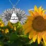Sterling Silver Sunflower Locket Necklace You Are My Sunshine Engraved Pendant Necklaces Anniversary Jewelry for Her Sterling Silver Sunflower Locket Necklace You Are My Sunshine Engraved Pendant Necklaces Anniversary Jewelry for Her
