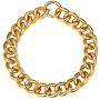 U7 Thick Chain Choker Men Women Fashion Alloy Gold Looking Chunky Oversize Link Necklace 16'' 18'' 20'' 22''