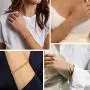 ÌF ME 9 PCS Chain Bracelets Set for Women Adjustable Fashion Paperclip Link Beaded Italian Cuban Chunky Flat Cable Chain Bracelets Jewelry for Women Girls Gift ÌF ME 9 PCS Chain Bracelets Set for Women Adjustable Fashion Paperclip Link Beaded Italian Cuban Chunky Flat Cable Chain Bracelets Jewelry for Women Girls Gift