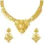 bodha 22K Gold Plated Traditional Indian Bollywood Necklace Jewellery Set for Women (SJ_2648)