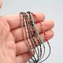 Suyi Seed Bead String Bracelet 6Pcs Friendship Bracelet Adjustable Braid Handmade Strand Bracelet Gifts for Women Girls