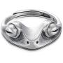 Frog Open Rings Vintage Cute Animal Finger Ring Adjustable Animal Frog Punk Creative Figure Ring for Women Party Jewelry
