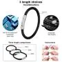 FaithHeart Personalized Mens ID Bracelets, Braided Leather Cord Wristband, Customized Beads Identification Bracelet Length 18-22CM with Delicate Packaging FaithHeart Personalized Mens ID Bracelets, Braided Leather Cord Wristband, Customized Beads Identification Bracelet Length 18-22CM with Delicate Packaging