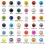 EUDORA Harmony Bola Necklace 20mm Rose Musical Chime Pendant CZ Perfume Diffuser for Mother, 30 Inches