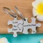 Raysunfook I Love You More I Love You Most Valentines Day Puzzle Piece Necklace Jigsaw Keychain 2 Set Pendant Birthday Gift Anniversary for Boyfriend Girlfriend Wife Husband Raysunfook I Love You More I Love You Most Valentines Day Puzzle Piece Necklace Jigsaw Keychain 2 Set Pendant Birthday Gift Anniversary for Boyfriend Girlfriend Wife Husband