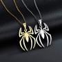 Houpotao Spiderman Pendant Necklace Set Stainless Steel Lightweight Hypoallergenic Spider Jewelry for Kids