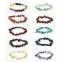 6-10 Pcs Natural Gemstone Chakra Crystal Bracelet Set Healing Chip Gemstone Stretch Bracelets Colorful Tumble Polished Align Chakras Stone Bead Bracelet for Women Girls Jewelry 6-10 Pcs Natural Gemstone Chakra Crystal Bracelet Set Healing Chip Gemstone Stretch Bracelets Colorful Tumble Polished Align Chakras Stone Bead Bracelet for Women Girls Jewelry