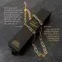 Gold Paperclip Chain Necklace for Women - 24K Gold Layering Paper Clip Necklace Jewelry | 18'' + 2'' Extender with Nano Stearin Protective Coating Gold Paperclip Chain Necklace for Women - 24K Gold Layering Paper Clip Necklace Jewelry | 18'' + 2'' Extender with Nano Stearin Protective Coating