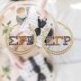 CENWA Sigma Gamma Rho Sorority SGR Earrings 1922 Sorority Paraphernalia Gift Greek Sorority Jewelry Gift