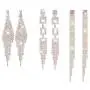 FIBO STEEL 3 Pairs Long Chandelier Tassel Dangle Earrings for Women Party Banquet Jewelry Clear Austrian Rhinestone Crystal Drop Earrings Set FIBO STEEL 3 Pairs Long Chandelier Tassel Dangle Earrings for Women Party Banquet Jewelry Clear Austrian Rhinestone Crystal Drop Earrings Set