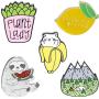 Cute Colorful Enamel Brooch Pin Set, 5 pcs Lovely Pins Badges for Girls Boys Women Clothes Backpacks Decor …