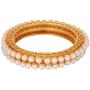 Efulgenz Indian Bangles Bollywood Traditional Ethnic 18 K Gold Plated Faux Rhinestone Bangle Bracelets Bridal Wedding Jewelry For Women