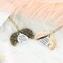 HN HNHB Mother Daughter Grandma Aunt Niece Necklace Jewelry Gifts Sunflower Pendant Charm The Love Between a Mother & Daughter is Forever