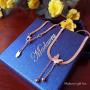 Madaory, Butterfly Necklace, Stainless Steel Choker, 18K Gold Plated Stainless Steel Choker Necklace for Women Girls, Butterfly Pendant