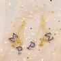 CENWA Sigma Gamma Rho Sorority SGR Drop Earrings 1922 Sorority Paraphernalia Gift Greek Sorority Jewelry Gift