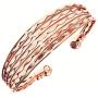 Pure Copper Magnetic Therapy Bracelet for Arthritis, Rheumatoid Arthritis, RSI, Migraines and Fatigue