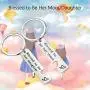 BEKECH Mommy and Me Matching Keychain Set Blessed to Be Her Mom/Daughter Keychain Mother Daughter Jewelry Set Gift for Mom or Daughter BEKECH Mommy and Me Matching Keychain Set Blessed to Be Her Mom/Daughter Keychain Mother Daughter Jewelry Set Gift for Mom or Daughter