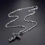 PROSTEEL Snake Cross Necklace, 316L Stainless Steel Pendant & Chain, Men Women Amulet Cross Necklace, 22''-24'' Adjustable, Come Gift Box PROSTEEL Snake Cross Necklace, 316L Stainless Steel Pendant & Chain, Men Women Amulet Cross Necklace, 22''-24'' Adjustable, Come Gift Box