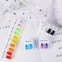 18 Pairs Plastic Post Earrings Cute Bear Earring Set Pendant Earrings for Women
