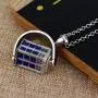 BAUNA Doctor Who Inspired Gift 3D Tardis Charms Pendant Necklace Police Box Charm Jewelry Tardis Gift BAUNA Doctor Who Inspired Gift 3D Tardis Charms Pendant Necklace Police Box Charm Jewelry Tardis Gift