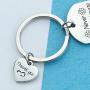 HN HNHB Never Underestimate Different You Made Lives You Touched Thank You Keychain Volunteer Teacher Employee Gift Birthday Jewelry Gifts