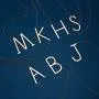 RINHOO Stainless Steel Large Silver Initial Alphabet 26 Big Letters Script Name Pendant Chain Necklace from A-Z