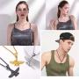 U7 Farvahar Pendant Chain Stainless/Black Gun/18K Gold Plated Symbol Iran Persian Gift Necklace, Customizable