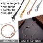 ChainsHouse 925 Sterling Silver Cuban/Figaro/Twisted Rope/Rolo Box Chain Necklace for Men Women 1-5mm Wide Neck Link Stainless Steel Chain Necklace,14'',16'',18'',20'',22'',24'',26'',28'',30''(Send Gift Box)