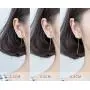Threader Bead Tassel Drop Earrings for Women Girls S925 Sterling Silver 2mm Tiny Ball Long Chain Dangle Minimalism Ear Piercing Studs Jewelry Hypoallergenic Fashion Gifts Threader Bead Tassel Drop Earrings for Women Girls S925 Sterling Silver 2mm Tiny Ball Long Chain Dangle Minimalism Ear Piercing Studs Jewelry Hypoallergenic Fashion Gifts